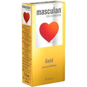 Masculan Single: Gold, 10 condoms