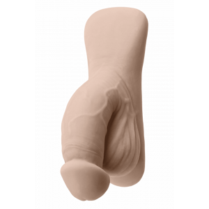 TPE packer Gender X Squishy Flesh (12 cm), svetlá telová