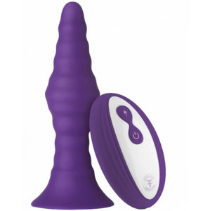Vibračný análny kolík Pyra Small s diaľkovým ovládaním (12,5 cm)