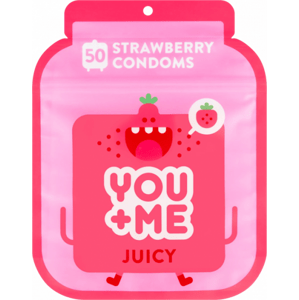 You Me JUICY – ochutené kondómy (50 ks)