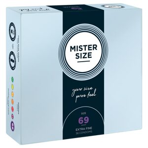 Sexuální a erotické pomůcky Kondomy, prezervativy Mister Size Thin 69mm 3ks 1/2