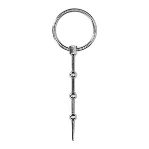 Ouch! Silicone Plug & Cock Ring Set Urethral Sounding
