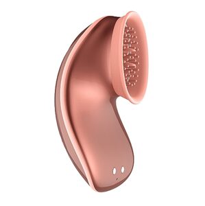 Shots Innovation Twitch Hands-Free Suction & Vibration Toy RoseGold