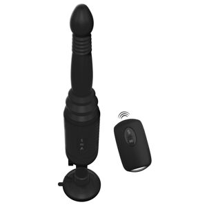 Pipedream Análny prirážací a hrejivý vibrátor s prísavkou Vibrating Ass Thruster