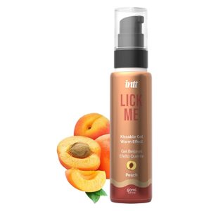 INTT Lick me Sľubný gél s hrejivým účinkom Broskyňa 50 ml