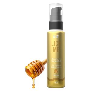 INTT Lick me Sľubný gél s hrejivým účinkom Med 50 ml