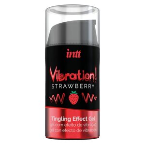 intt Vibration! Strawberry Tingling Gel 15 ml