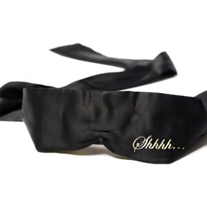 Bijoux Indiscrets Shhh Blindfold Saténová páska na oči